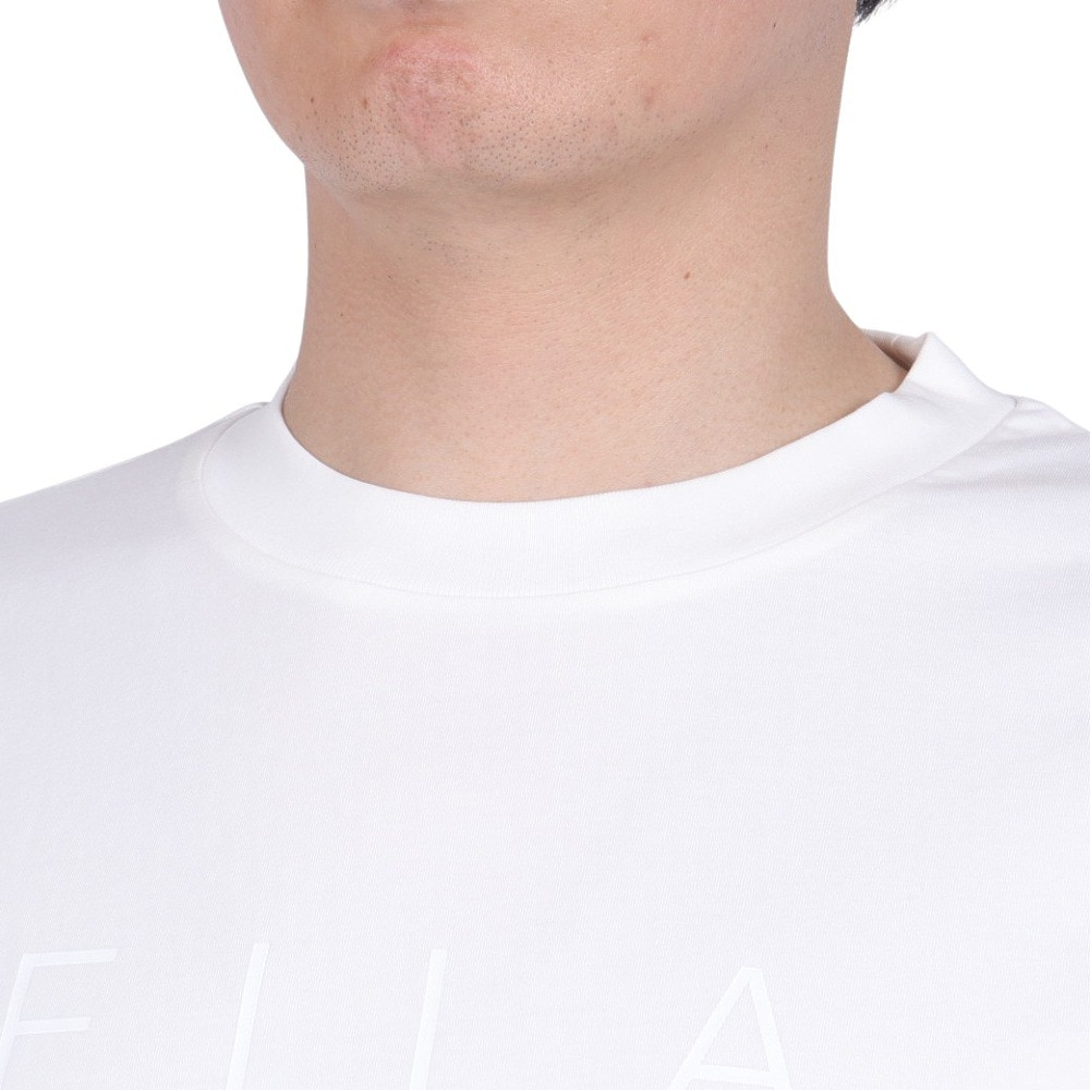 フィラ（FILA）（メンズ）テニスウェア リラックス半袖Tシャツ FM6713-02 冷感 速乾