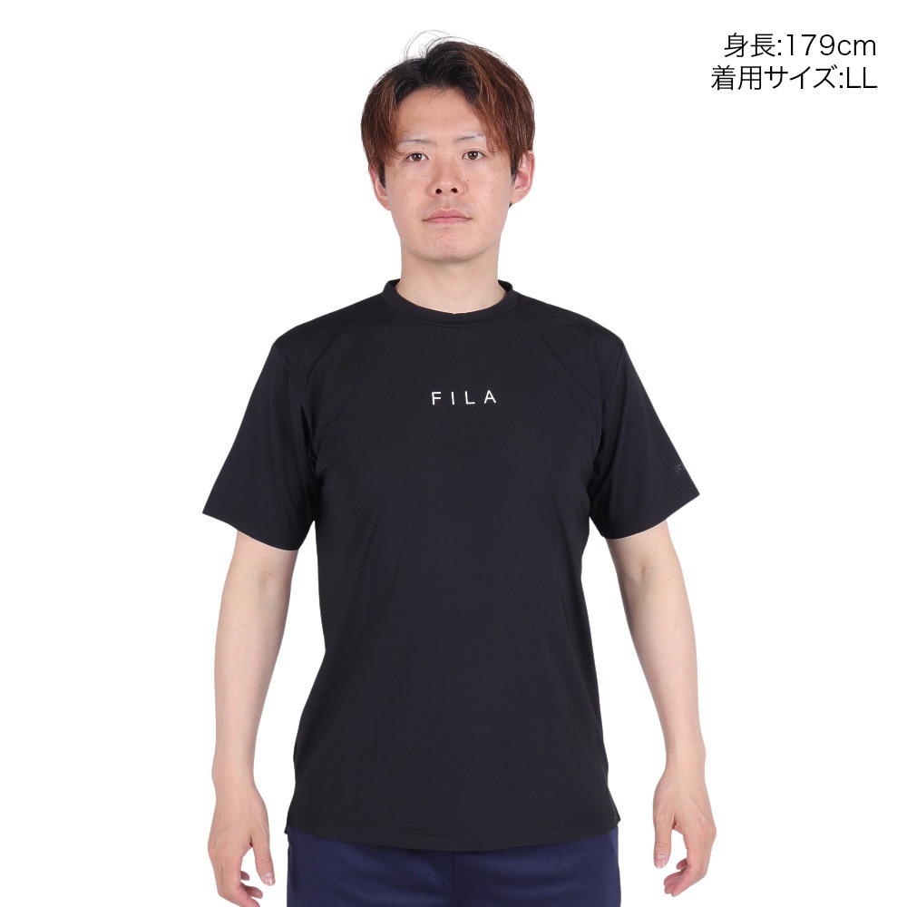 フィラ（FILA）（メンズ）テニスウェア 半袖Tシャツ FM6719-08 冷感 速乾