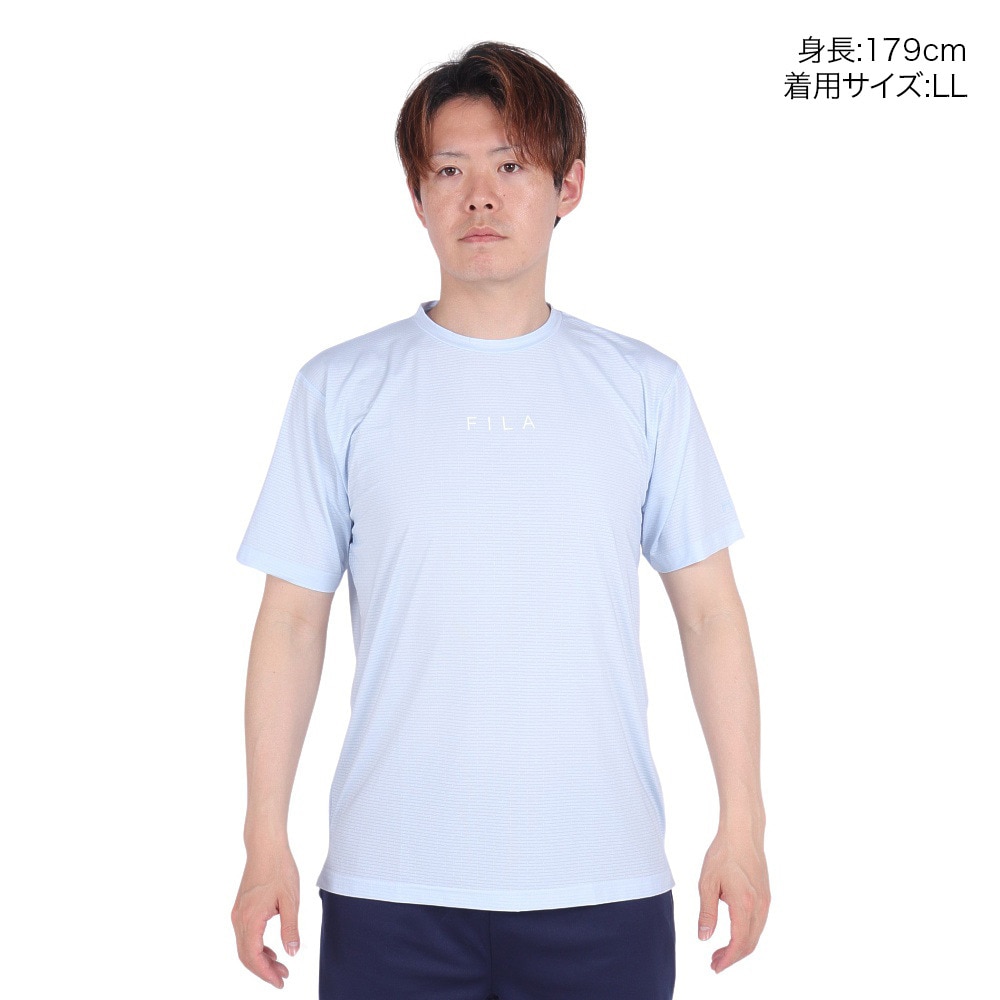 フィラ（FILA）（メンズ）テニスウェア 半袖Tシャツ FM6719-10 冷感 速乾
