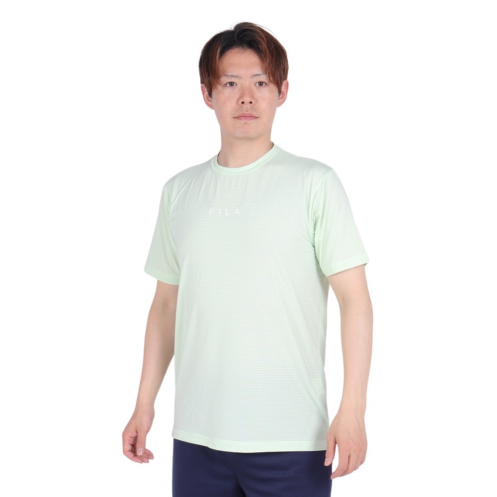 フィラ（FILA）（メンズ）テニスウェア 半袖Tシャツ FM6719-38 冷感 速乾