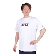 フィラ（FILA）（メンズ）テニスウェア プリント半袖Tシャツ FM6721-01