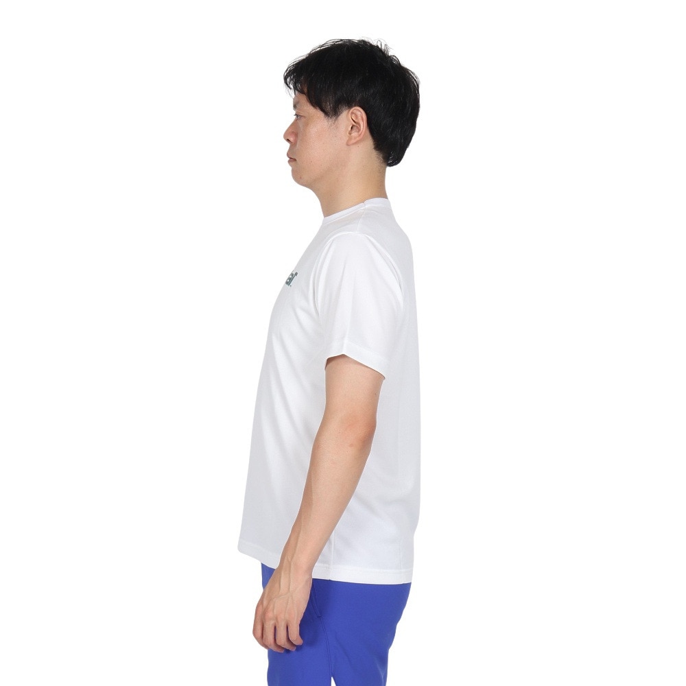 バボラ（BABOLAT）（メンズ）テニスウェア PURE ショートスリーブシャツ 半袖 BUP4554-WH00