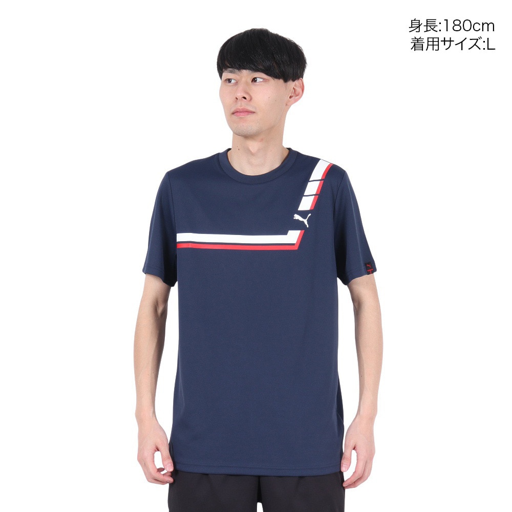プーマ（PUMA）（メンズ）テニスウェア TENNIS 半袖Tシャツ 52649714