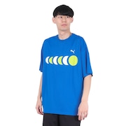 (メンズ)テニスウェア TENNIS 半袖Tシャツ オーバーサイズ 52649858 52649802 52649886