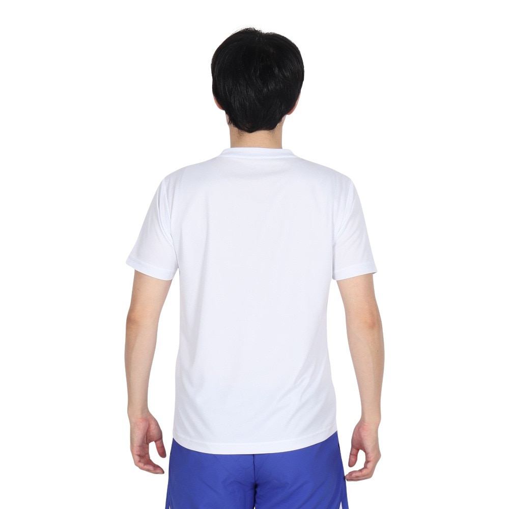 フィラ（FILA）（メンズ）テニスウェア 胸切替ライン バックホールメッシュ ゲームシャツ VM5702-01