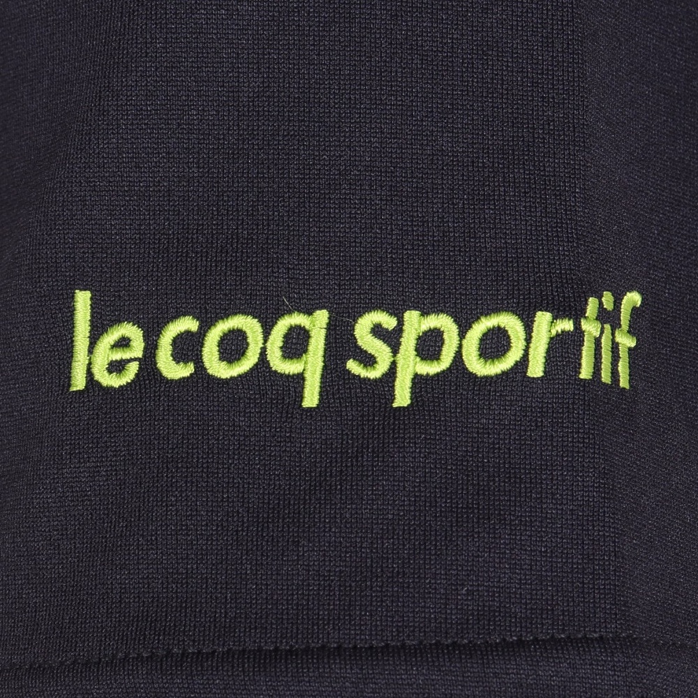 ルコックスポルティフ（lecoqsportif）（メンズ）テニスウェア グラフィックゲームシャツ LN4FHT11M BK00
