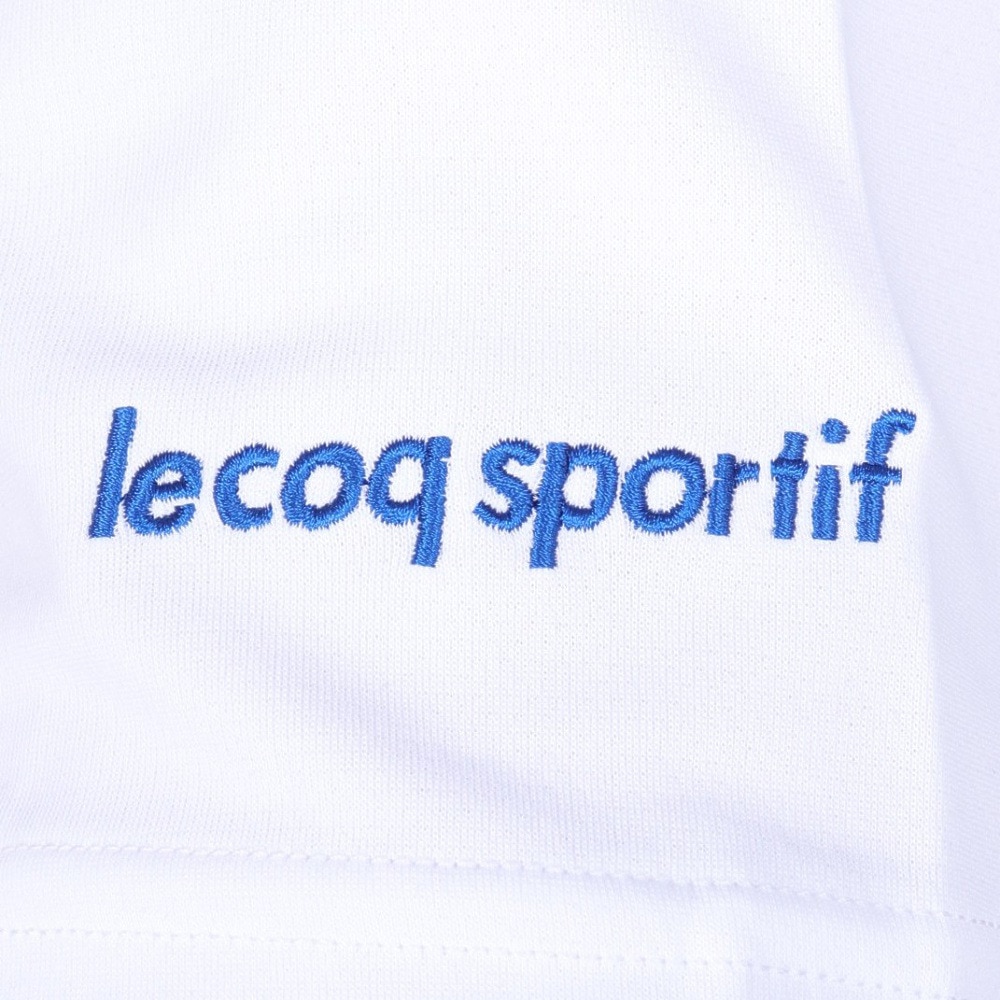 ルコックスポルティフ（lecoqsportif）（メンズ）テニスウェア グラフィックゲームシャツ LN4FHT11M WH00