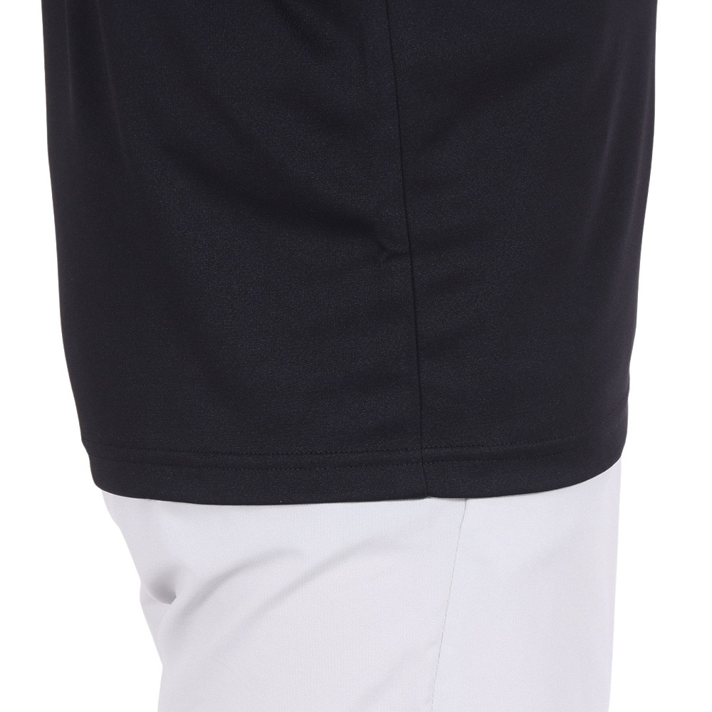ルコックスポルティフ（lecoqsportif）（メンズ）テニスウェア プラクティス 長袖シャツ ロングスリーブ LN4FLT10M BK00