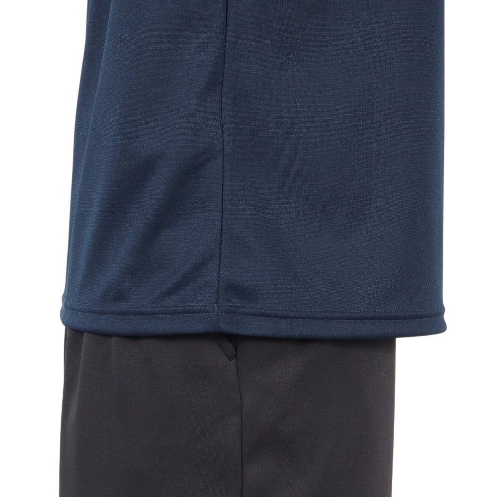 ルコックスポルティフ（lecoqsportif）（メンズ）テニスウェア トリコロールプリントゲームシャツ LN4FHT90M NV00