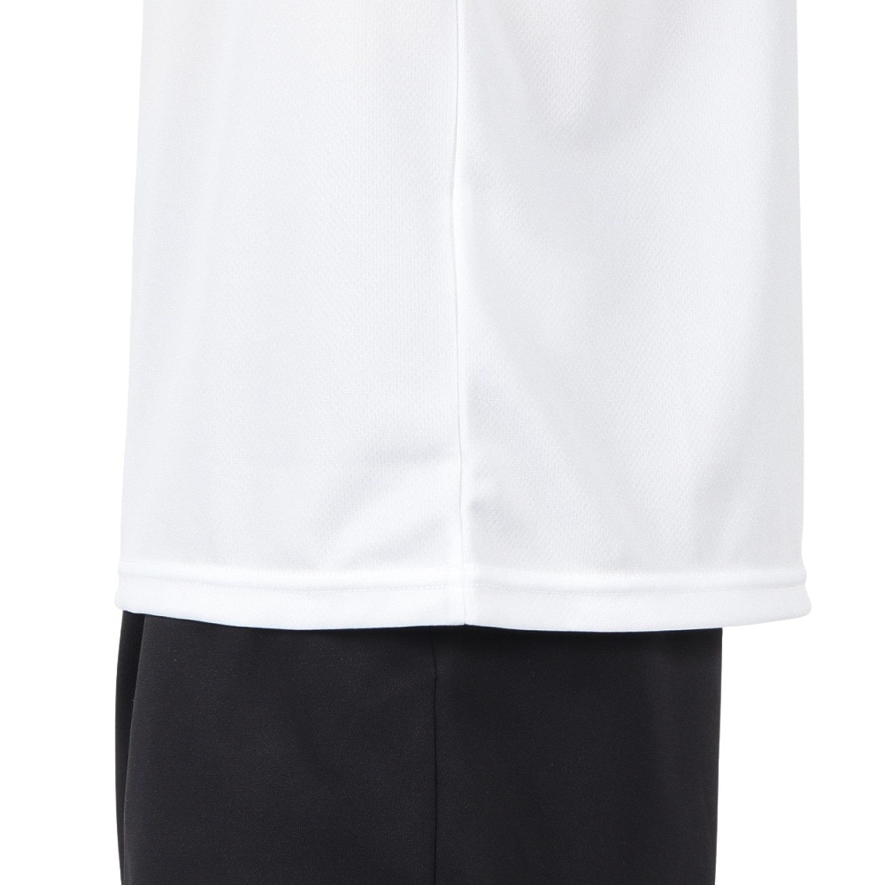 ルコックスポルティフ（lecoqsportif）（メンズ）テニスウェア トリコロールプリントゲームシャツ LN4FHT90M WH00
