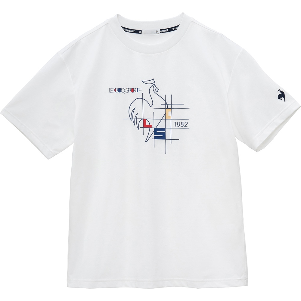 ルコックスポルティフ（lecoqsportif）（メンズ）【新商品】テニスウェア ヘランカサンスクリーン半袖Tシャツ LT5SHT01M WH00