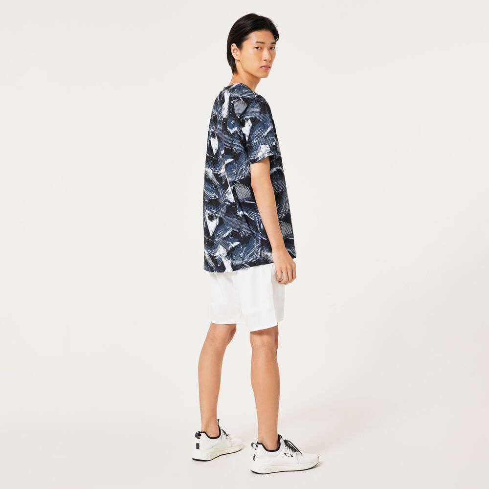 オークリー（OAKLEY）（メンズ）【新商品】テニスウェア SLANT GRAPHIC 半袖Tシャツ FOA407743-00G