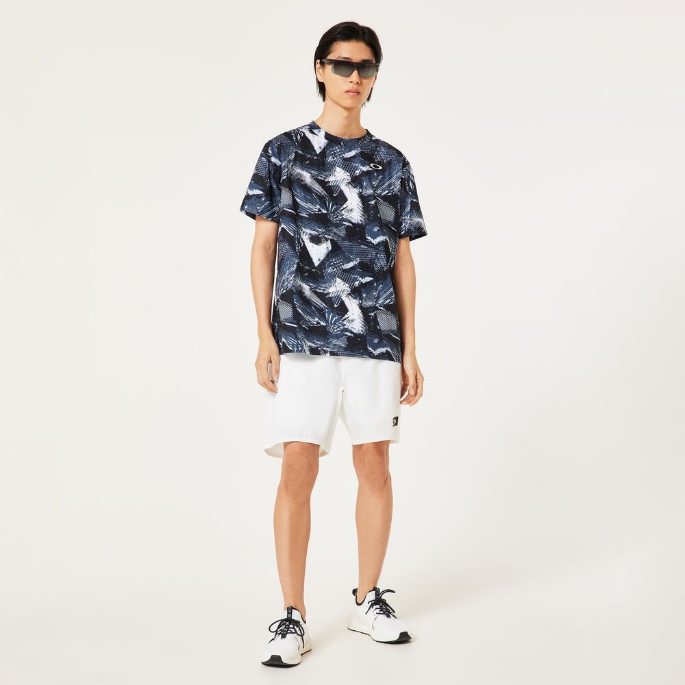 オークリー（OAKLEY）（メンズ）【新商品】テニスウェア SLANT GRAPHIC 半袖Tシャツ FOA407743-00G
