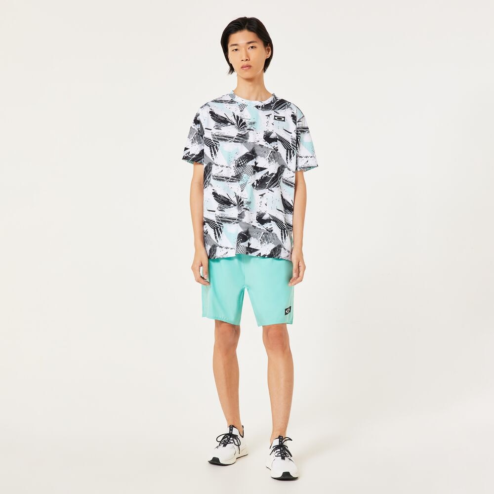 オークリー（OAKLEY）（メンズ）【新商品】テニスウェア SLANT GRAPHIC 半袖Tシャツ FOA407743-186