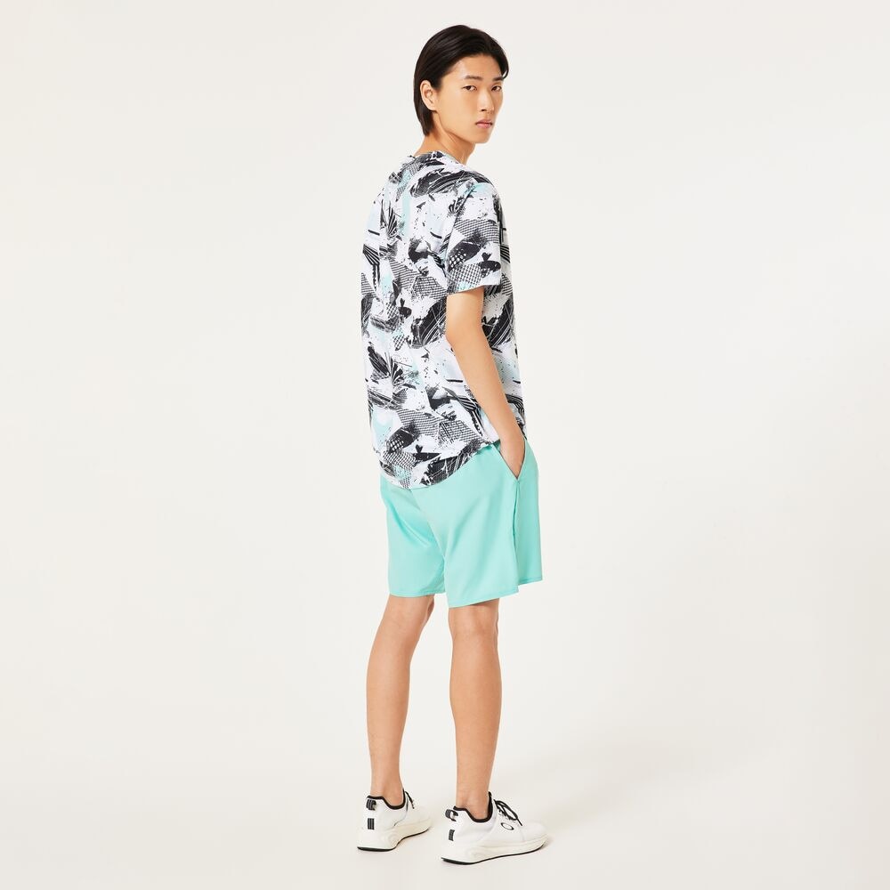 オークリー（OAKLEY）（メンズ）【新商品】テニスウェア SLANT GRAPHIC 半袖Tシャツ FOA407743-186