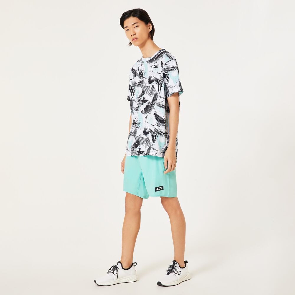 オークリー（OAKLEY）（メンズ）【新商品】テニスウェア SLANT GRAPHIC 半袖Tシャツ FOA407743-186
