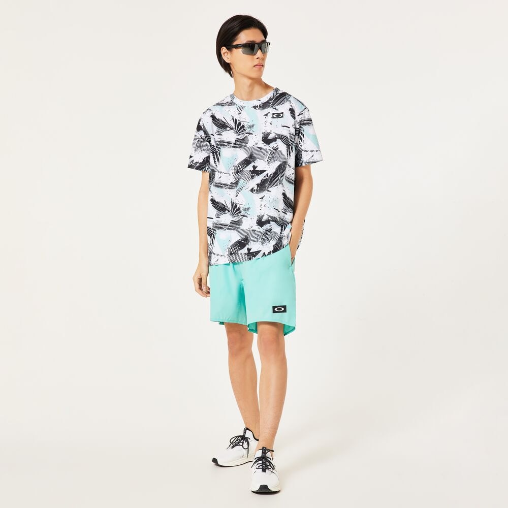 オークリー（OAKLEY）（メンズ）【新商品】テニスウェア SLANT GRAPHIC 半袖Tシャツ FOA407743-186