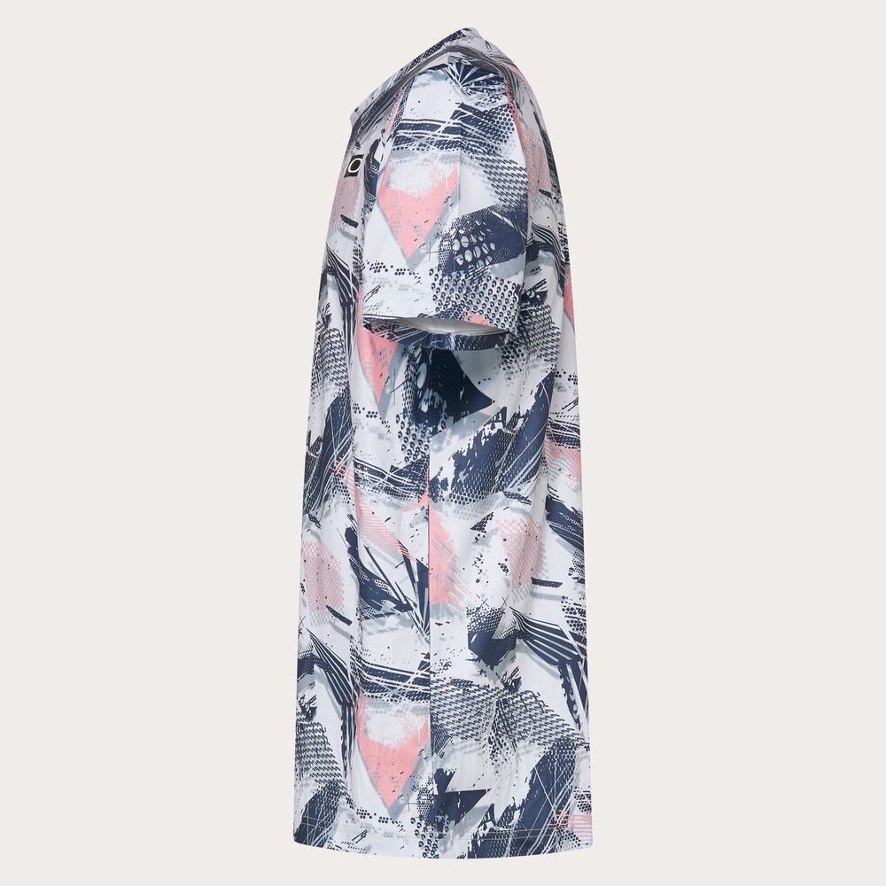 オークリー（OAKLEY）（メンズ）【新商品】テニスウェア SLANT GRAPHIC 半袖Tシャツ FOA407743-81J
