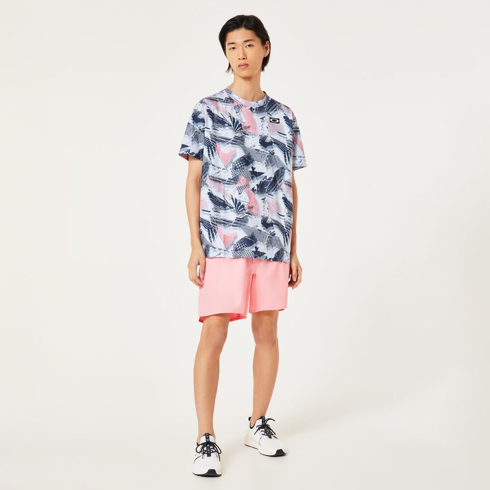 オークリー（OAKLEY）（メンズ）【新商品】テニスウェア SLANT GRAPHIC 半袖Tシャツ FOA407743-81J