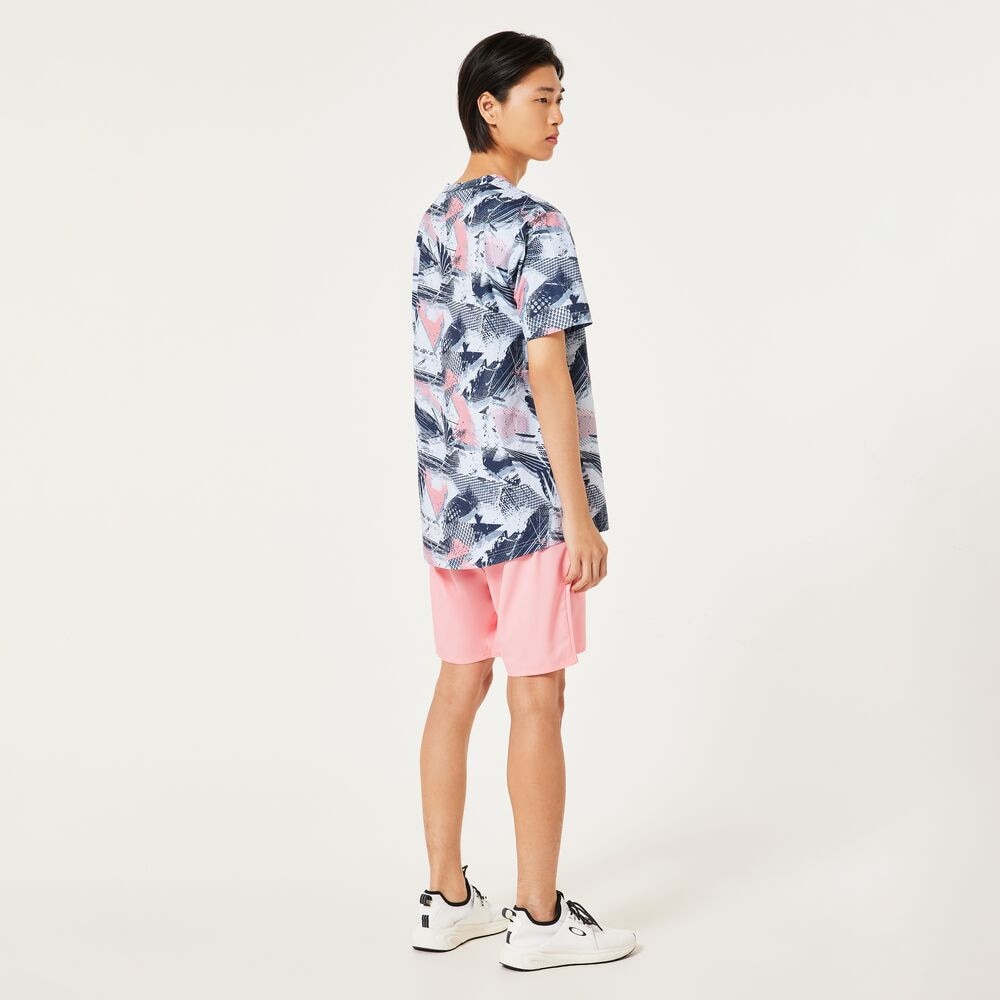オークリー（OAKLEY）（メンズ）【新商品】テニスウェア SLANT GRAPHIC 半袖Tシャツ FOA407743-81J