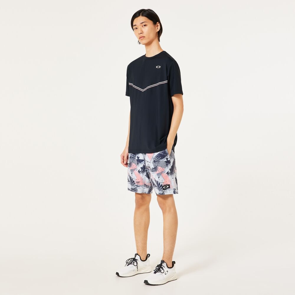 オークリー（OAKLEY）（メンズ）【新商品】テニスウェア SLANT T COLD 半袖Tシャツ FOA407744-02E