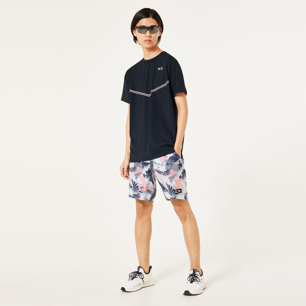 オークリー（OAKLEY）（メンズ）【新商品】テニスウェア SLANT T COLD 半袖Tシャツ FOA407744-02E