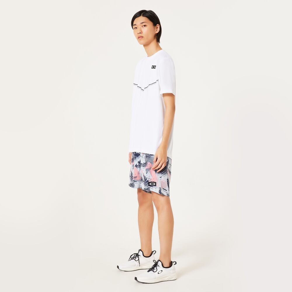 オークリー（OAKLEY）（メンズ）【新商品】テニスウェア SLANT T COLD 半袖Tシャツ FOA407744-100