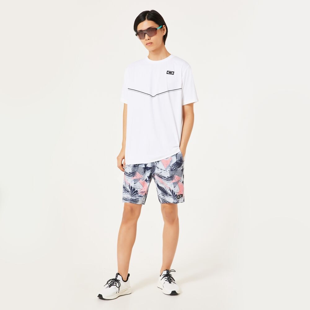 オークリー（OAKLEY）（メンズ）【新商品】テニスウェア SLANT T COLD 半袖Tシャツ FOA407744-100