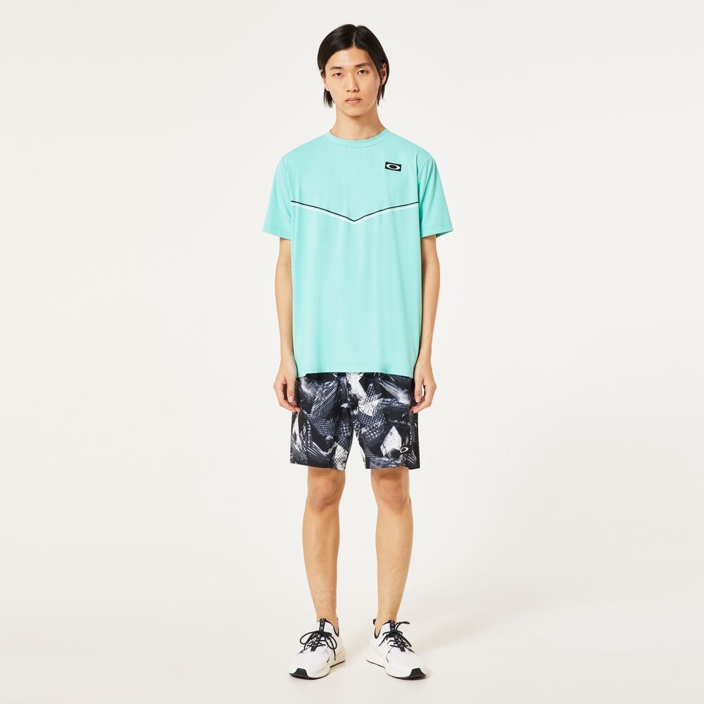 オークリー（OAKLEY）（メンズ）【新商品】テニスウェア SLANT T COLD 半袖Tシャツ FOA407744-78K