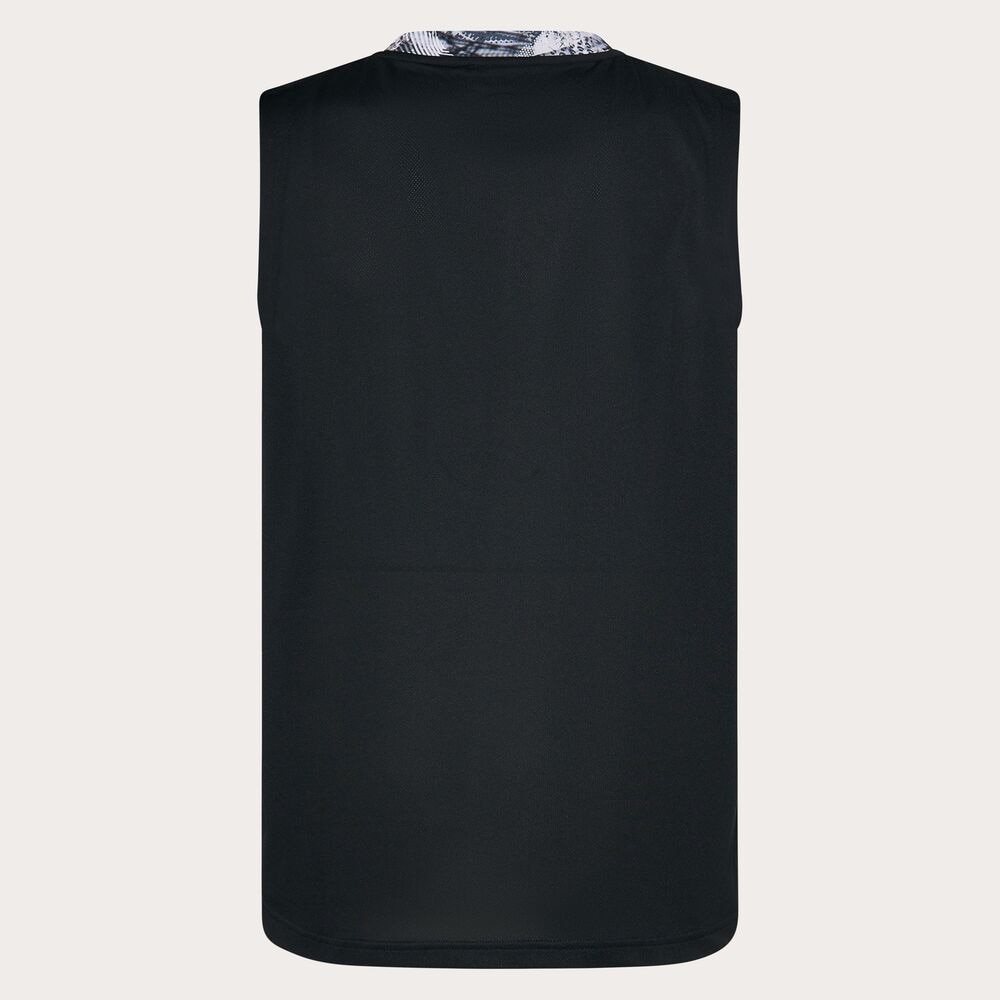 オークリー（OAKLEY）（メンズ）【新商品】テニスウェア SLANT BLCKG ノースリーブTシャツ FOA407749-00G