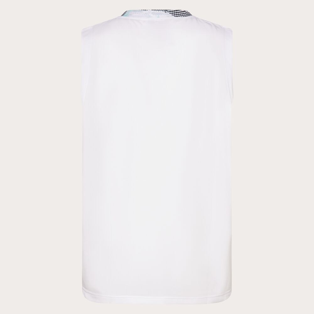 オークリー（OAKLEY）（メンズ）【新商品】テニスウェア SLANT BLCKG ノースリーブTシャツ FOA407749-186