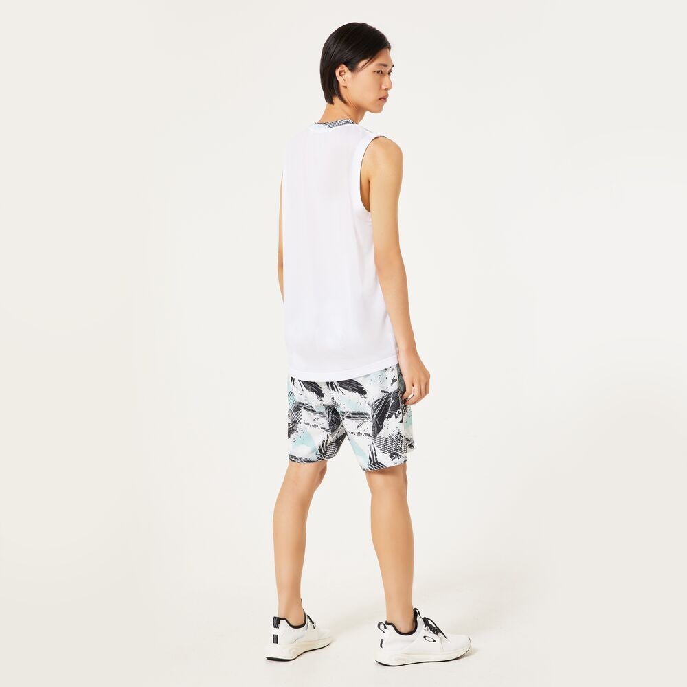 オークリー（OAKLEY）（メンズ）【新商品】テニスウェア SLANT BLCKG ノースリーブTシャツ FOA407749-186