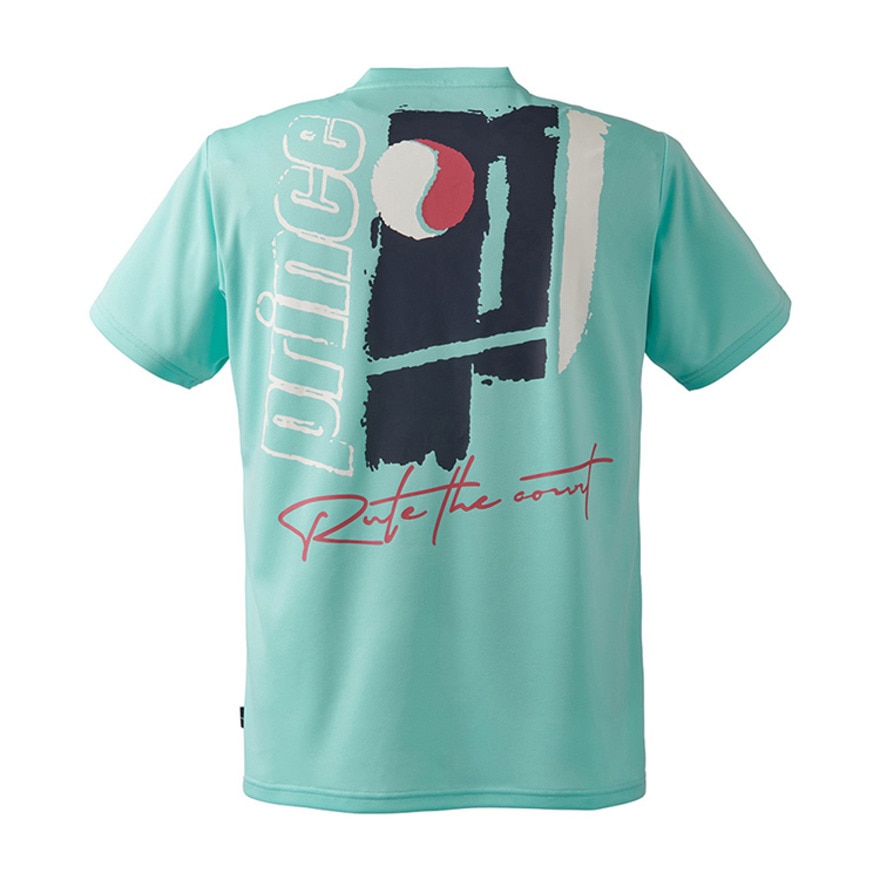 プリンス（PRINCE）（メンズ）【新商品】テニスウェア 半袖Tシャツ 吸水速乾・UPF50 MS5010 100 MIG