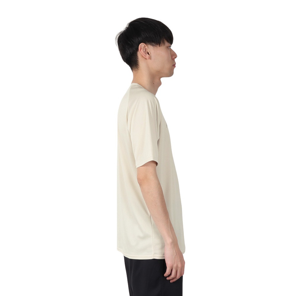 ニューバランス（new balance）（メンズ）テニスウェア BO半袖Tシャツ AMT55211LIN