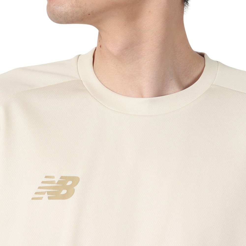 ニューバランス（new balance）（メンズ）テニスウェア BO半袖Tシャツ AMT55211LIN