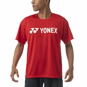 (メンズ、レディース)テニスウェア 半袖 ユニドライTシャツ 16501