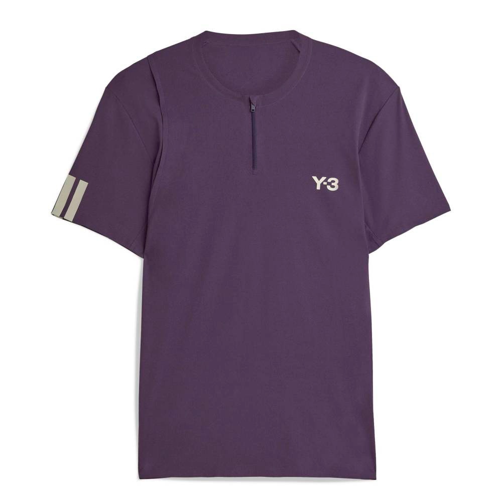 アディダス（adidas）（メンズ）テニスウェア Y-3 Tennis Pro FreeLift ジップ 半袖Tシャツ KKW32-JN2992
