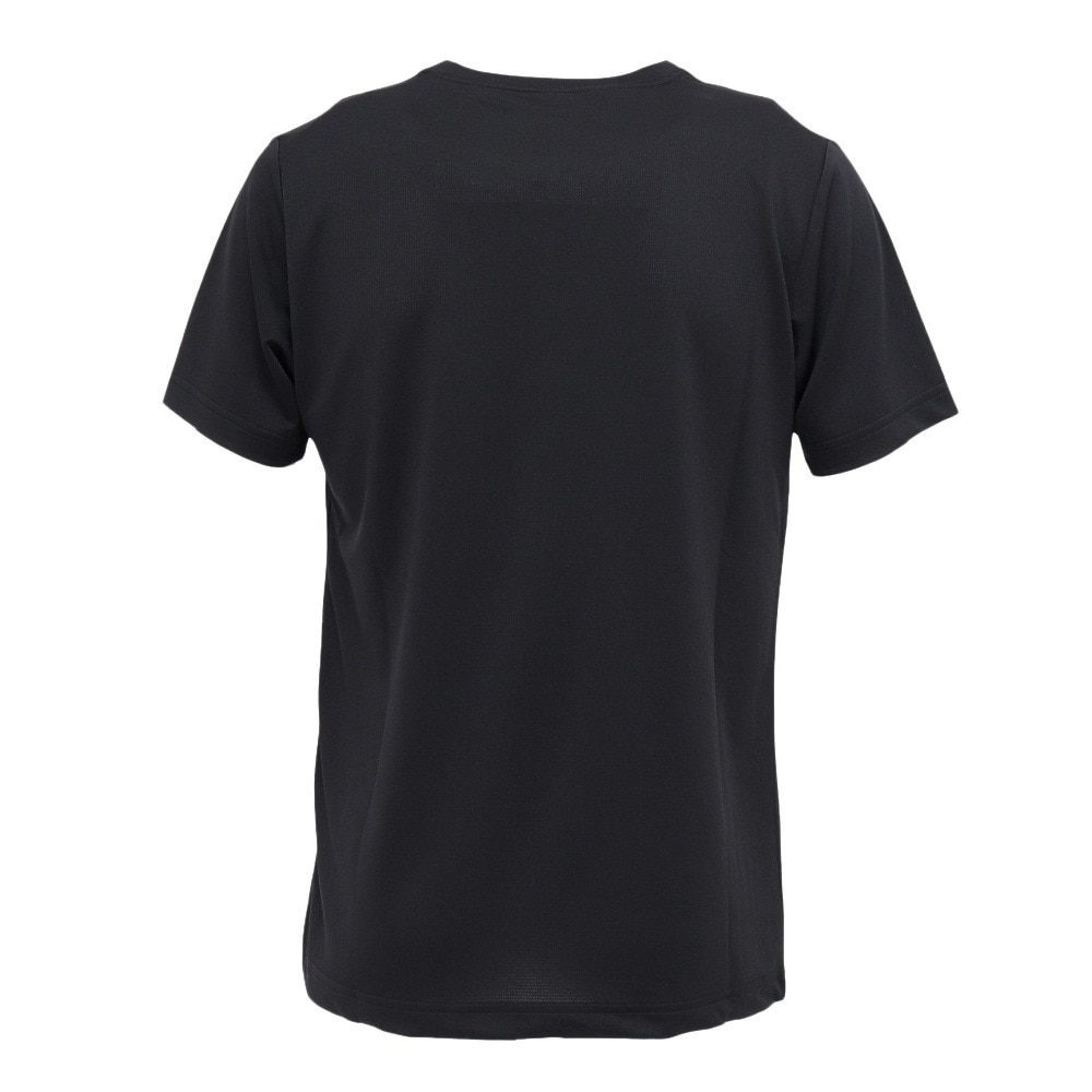 ニューバランス（new balance）（メンズ）テニスウェア スポーツカラーブロック 半袖Tシャツ AMT53400BK