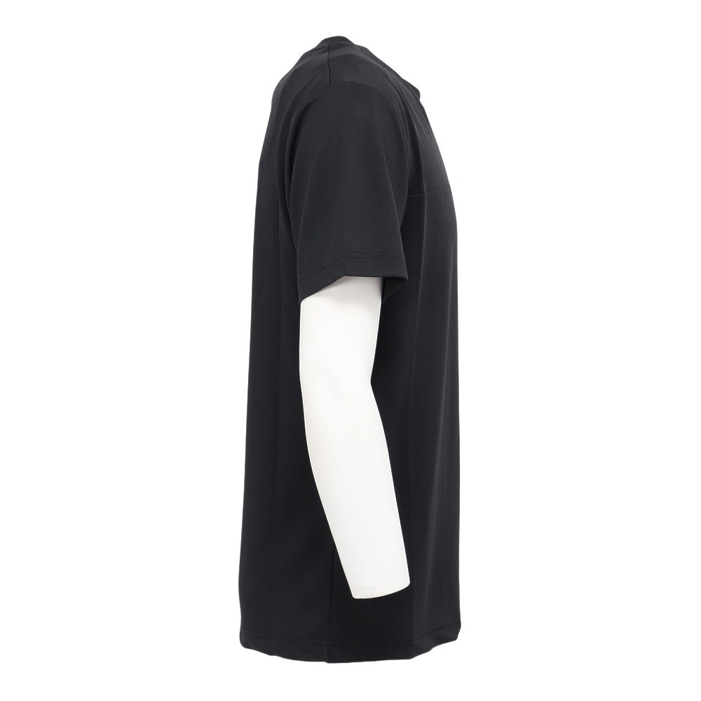 ニューバランス（new balance）（メンズ）テニスウェア スポーツカラーブロック 半袖Tシャツ AMT53400BK