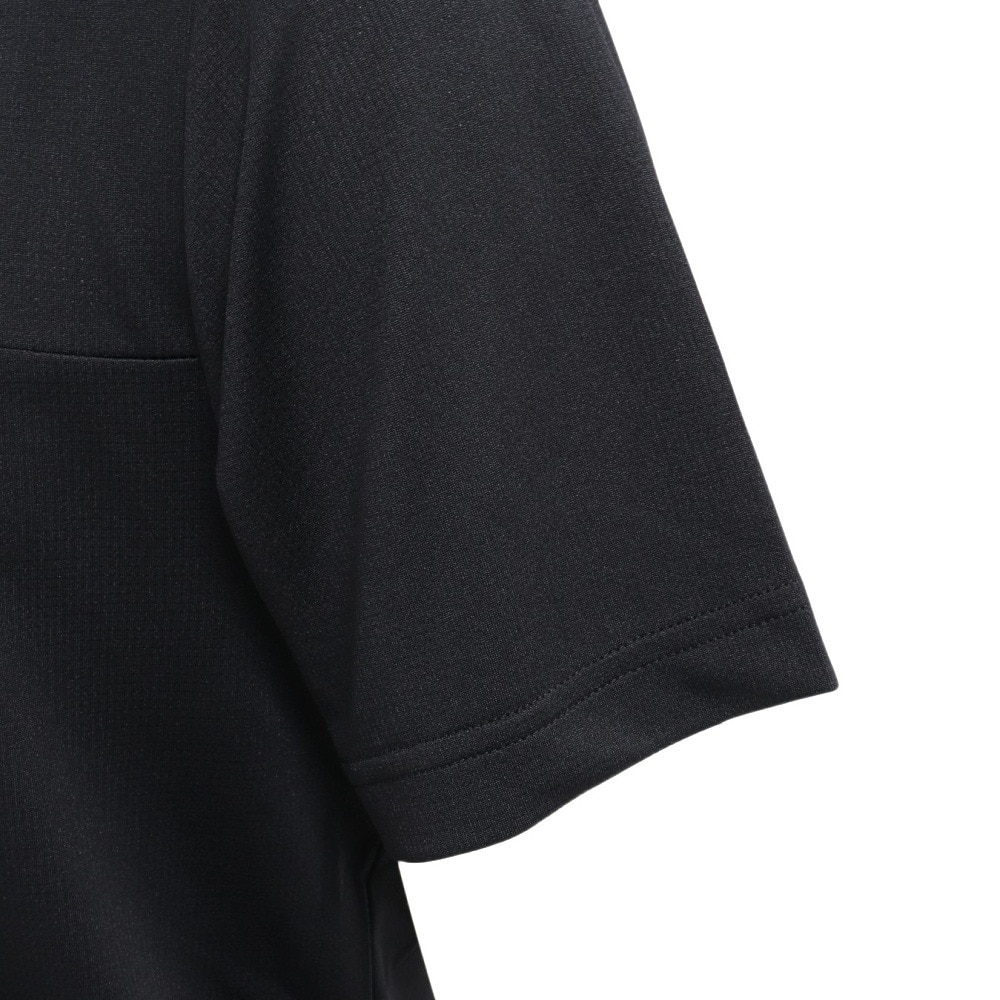 ニューバランス（new balance）（メンズ）テニスウェア スポーツカラーブロック 半袖Tシャツ AMT53400BK