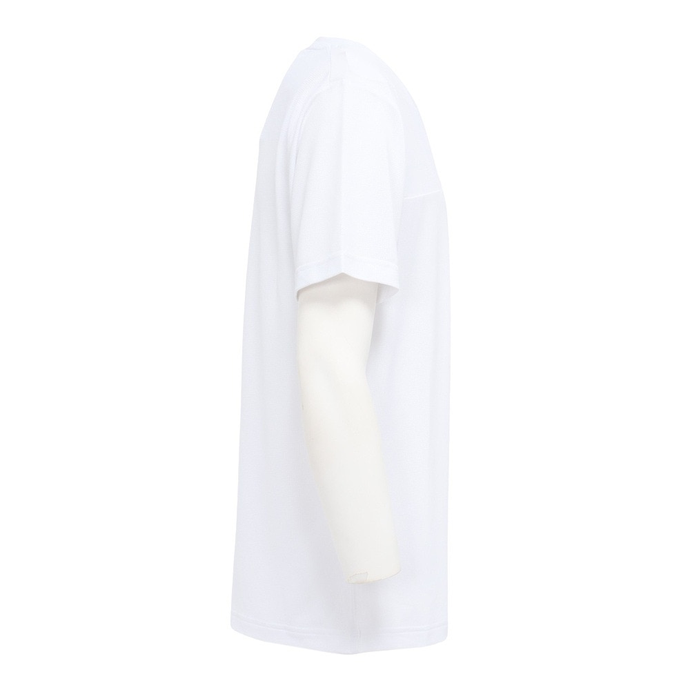 ニューバランス（new balance）（メンズ）テニスウェア スポーツカラーブロック 半袖Tシャツ AMT53400WT