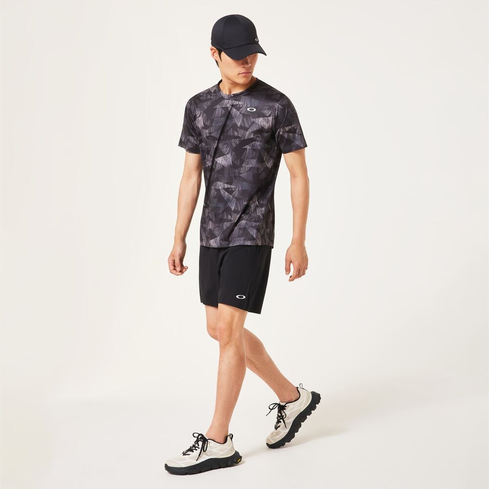 オークリー（OAKLEY）（メンズ）テニスウェア SLANT グラフィック Tシャツ 12.0 FOA408263-00G