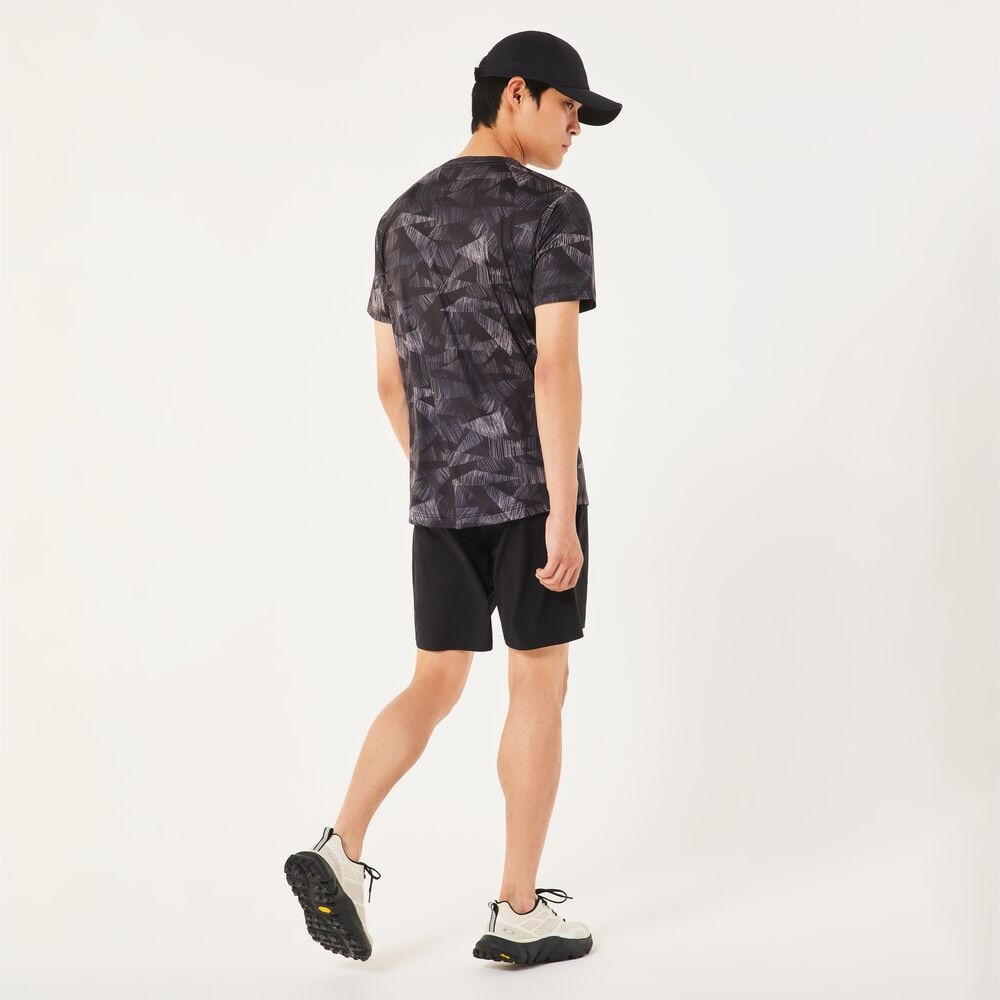 オークリー（OAKLEY）（メンズ）テニスウェア SLANT グラフィック Tシャツ 12.0 FOA408263-00G
