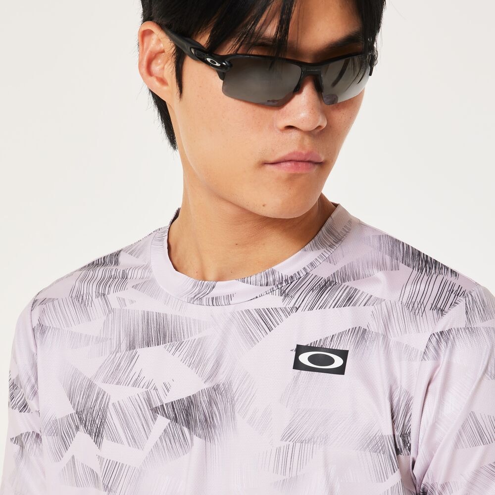 オークリー（OAKLEY）（メンズ）テニスウェア SLANT グラフィック Tシャツ 12.0 FOA408263-81J