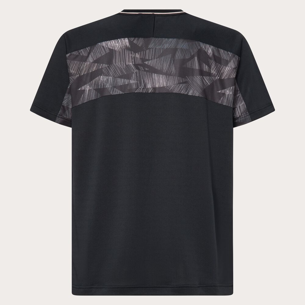オークリー（OAKLEY）（メンズ）テニスウェア SLANT ブロック Tシャツ 12.0 FOA408264-02E