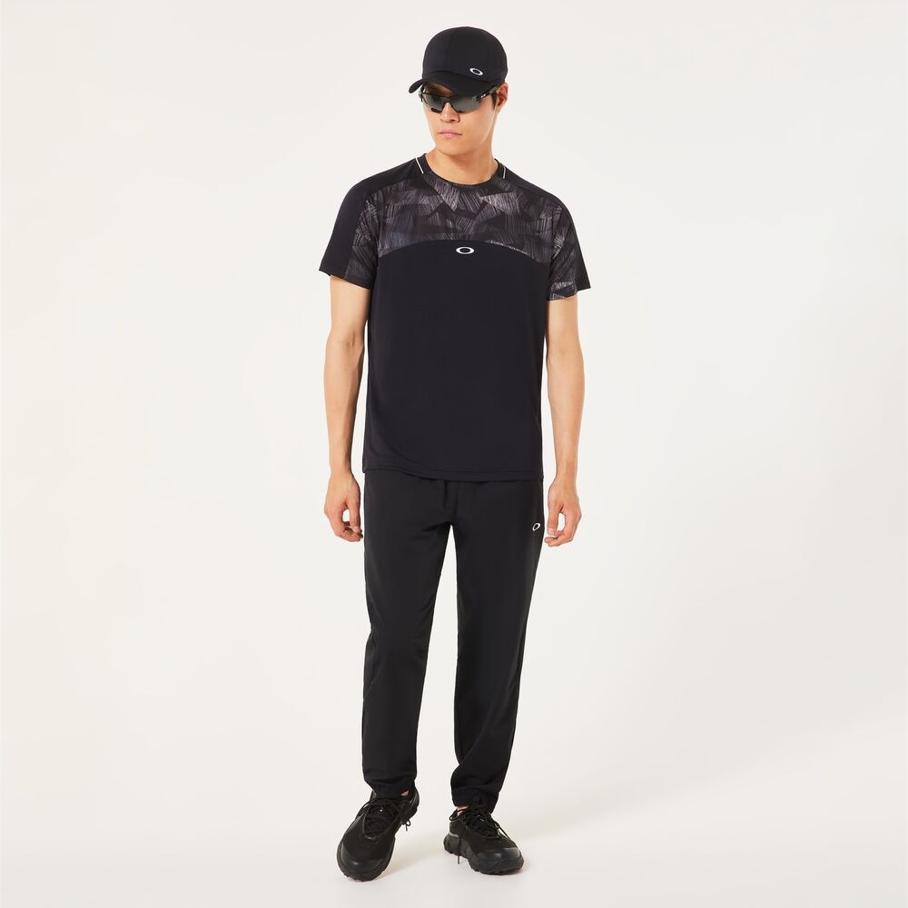 オークリー（OAKLEY）（メンズ）テニスウェア SLANT ブロック Tシャツ 12.0 FOA408264-02E