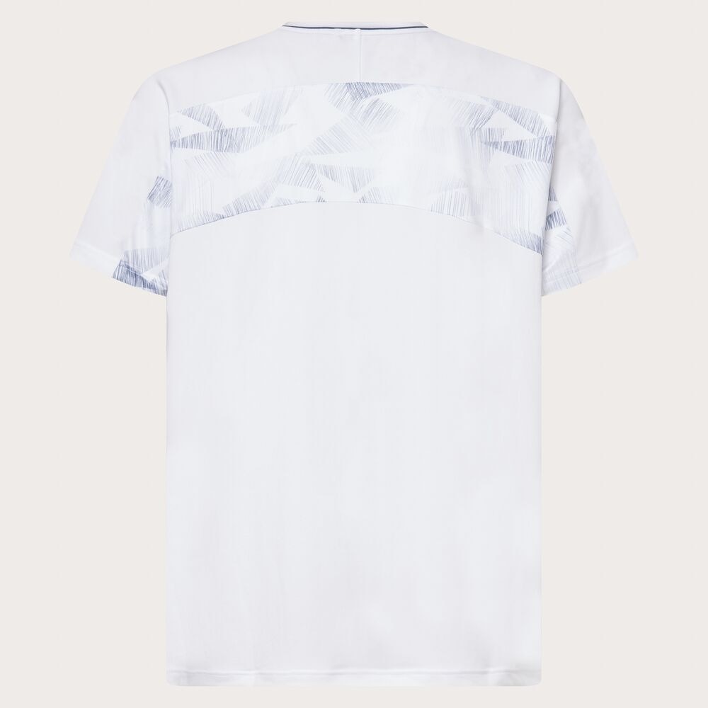 オークリー（OAKLEY）（メンズ）テニスウェア SLANT ブロック Tシャツ 12.0 FOA408264-100