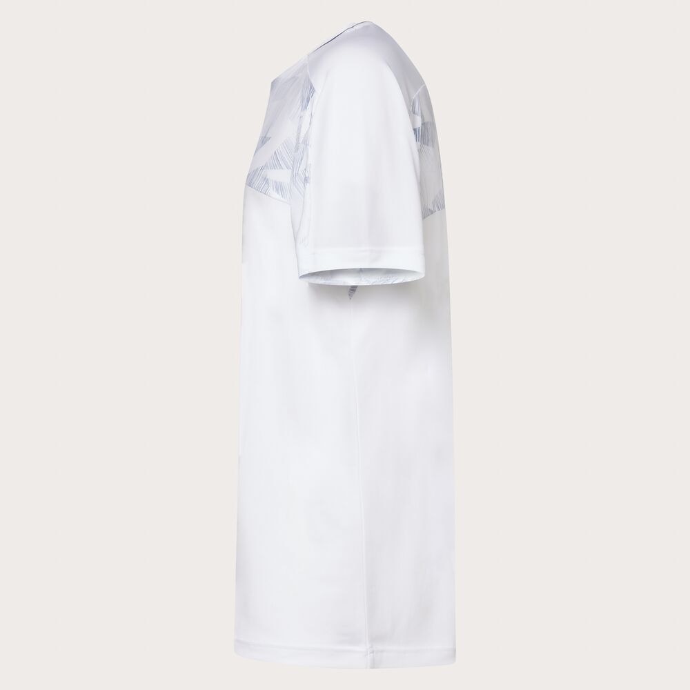 オークリー（OAKLEY）（メンズ）テニスウェア SLANT ブロック Tシャツ 12.0 FOA408264-100