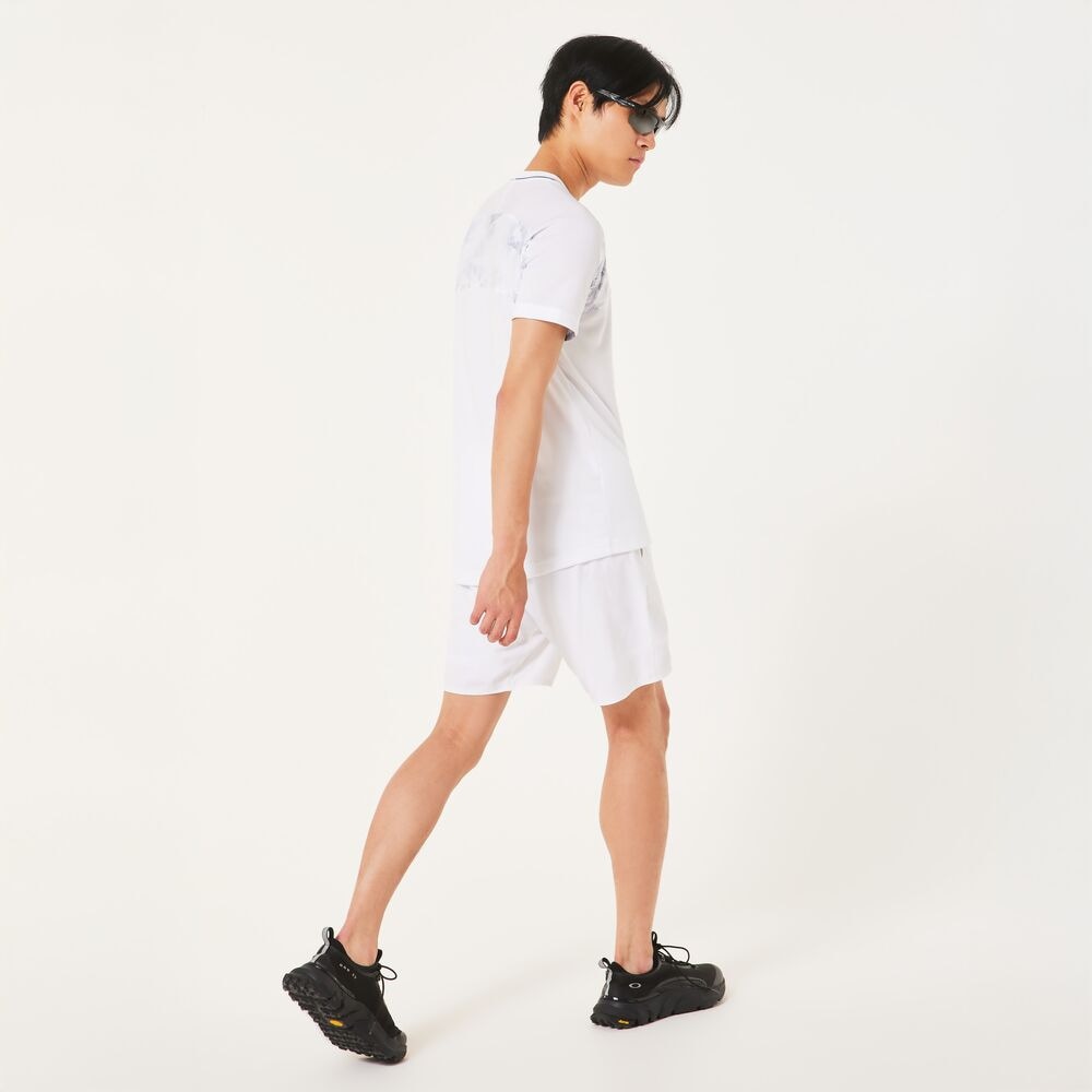 オークリー（OAKLEY）（メンズ）テニスウェア SLANT ブロック Tシャツ 12.0 FOA408264-100