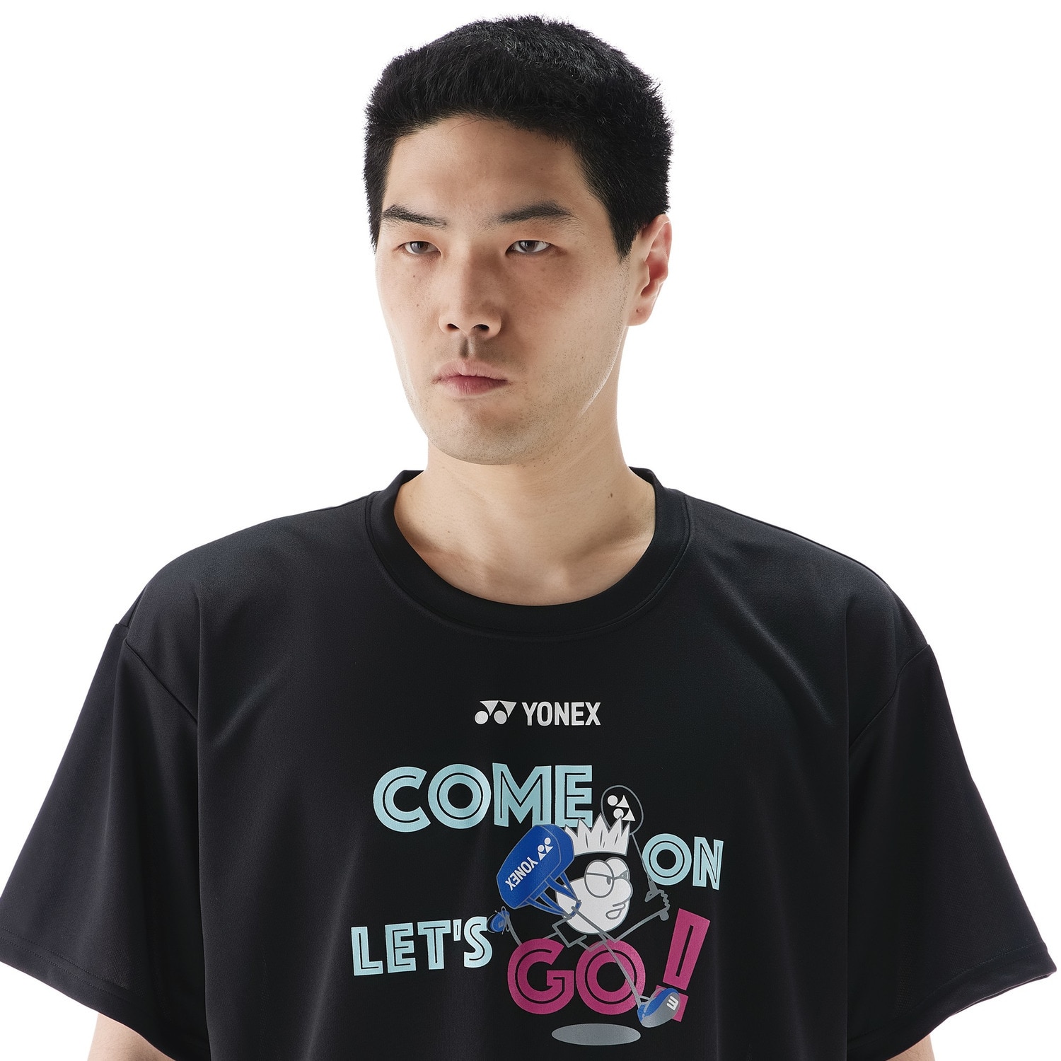 ヨネックス（YONEX）（メンズ、レディース）テニスウェア ユニドライTシャツ 16794Y-007